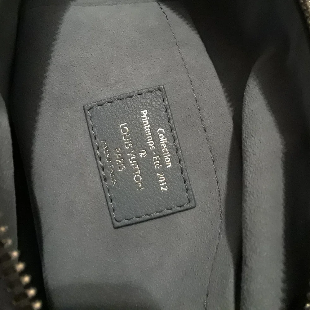 LOUIS VUITTON spring summer 2012 denim pochette
